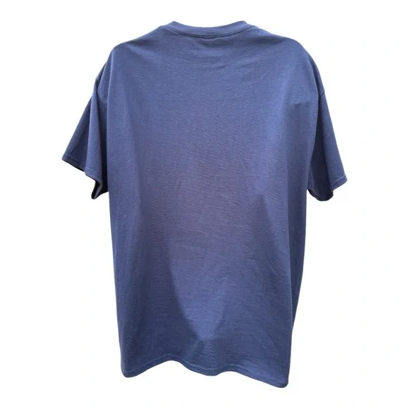 LRG Blue Graphic Men's Shirt with the lion’s head on it Size XL - Picture 2 of 6